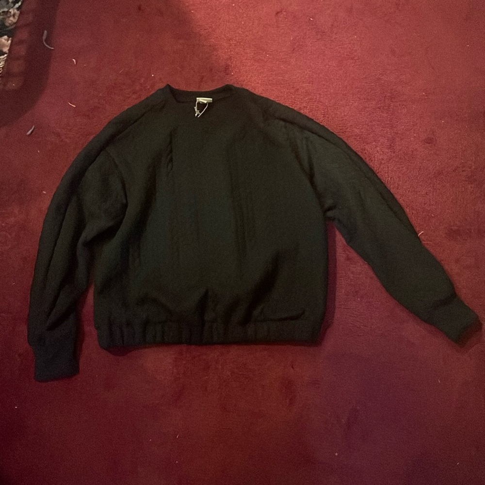 Black Cable Sweatshirt (A New Day-Target) NWT Size S
